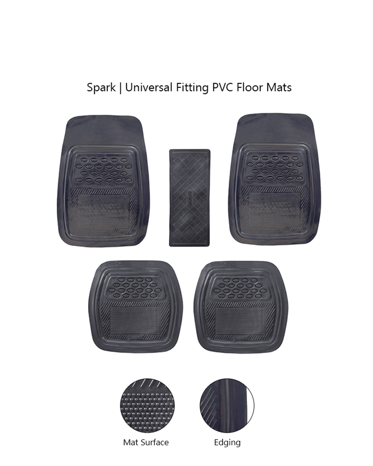 UNIVERSAL 068 PVC DIAMOND SERIES CAR FLOOR MAT