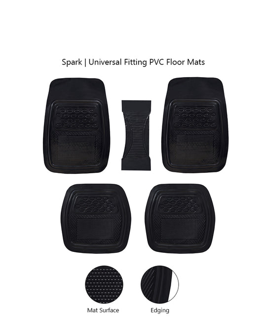 UNIVERSAL 068 PVC DIAMOND SERIES CAR FLOOR MAT