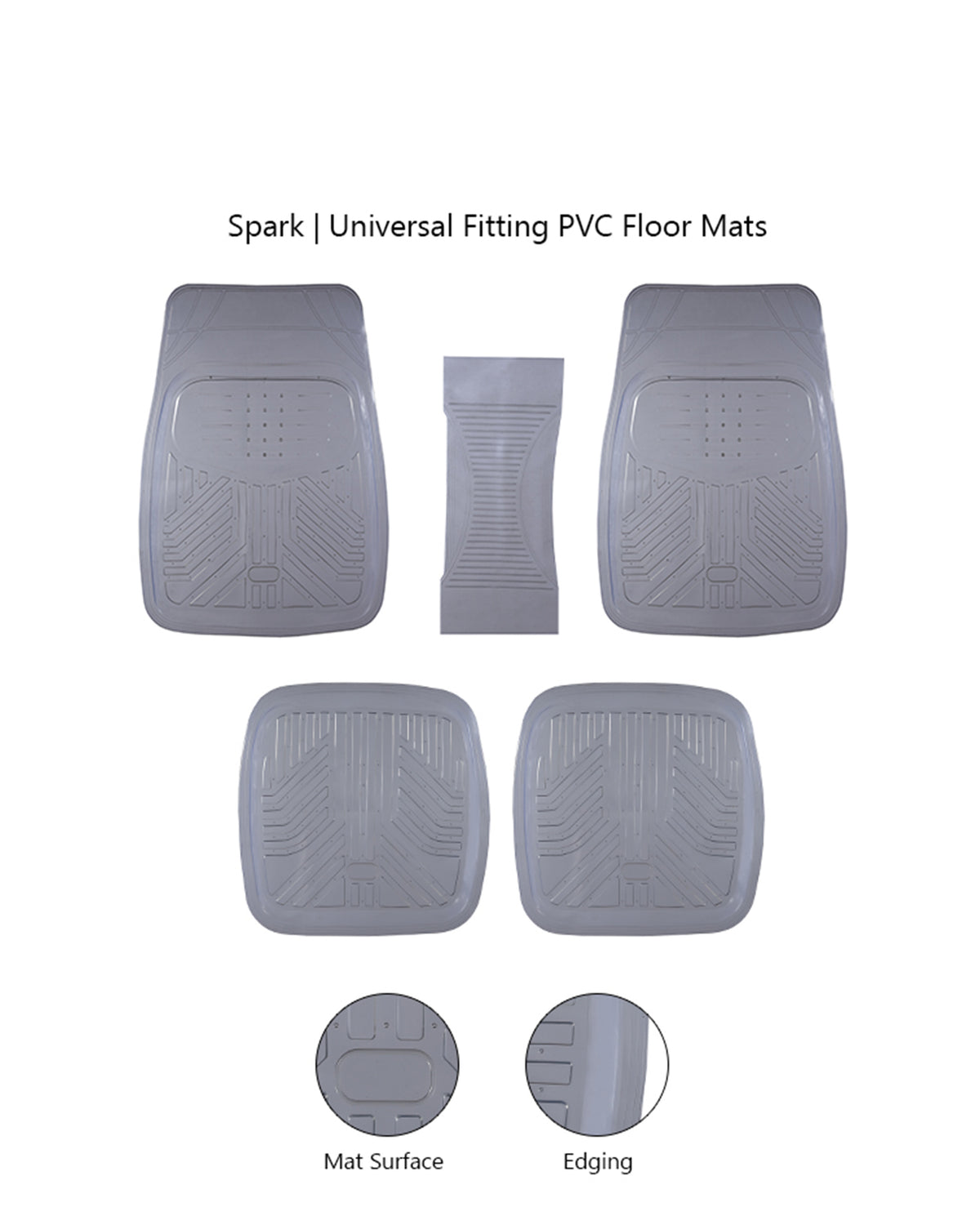 UNIVERSAL 078 PVC DIAMOND SERIES CAR FLOOR MAT