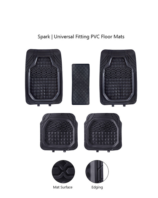 UNIVERSAL 999 PVC DIAMOND SERIES CAR FLOOR MAT