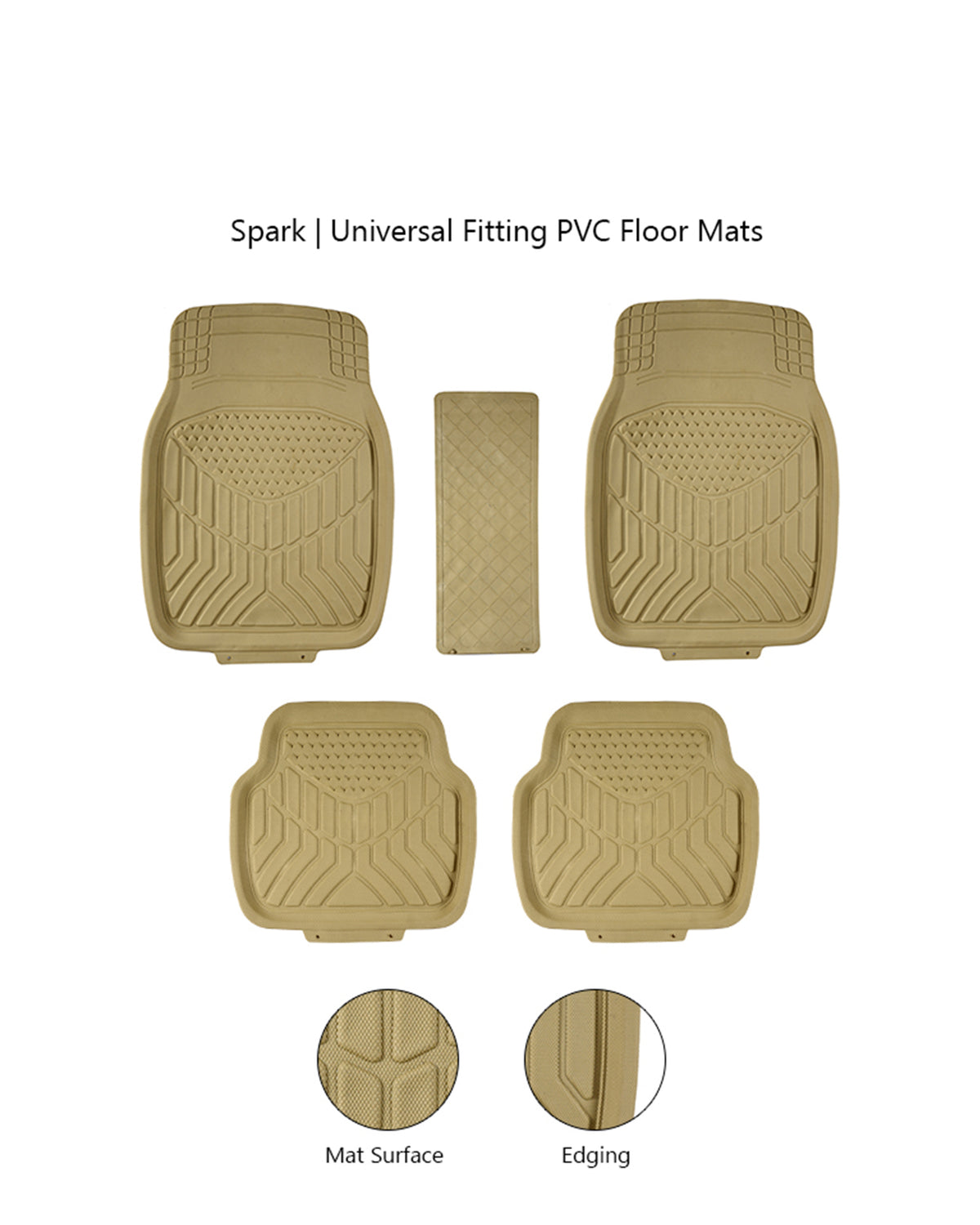 UNIVERSAL 903 PVC DIAMOND SERIES CAR FLOOR MAT