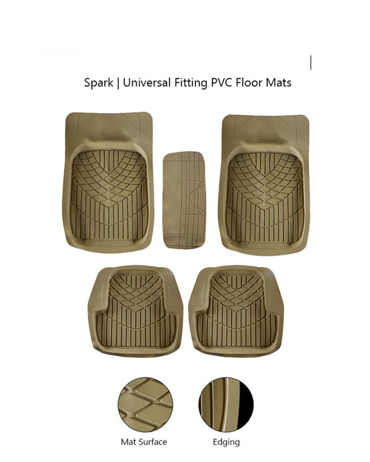 UNIVERSAL 025 PVC DIAMOND SERIES CAR FLOOR MAT