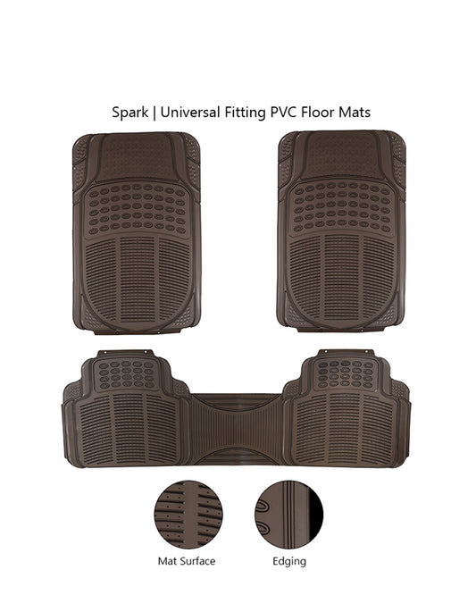 UNIVERSAL 333 PVC DIAMOND SERIES CAR FLOOR MAT