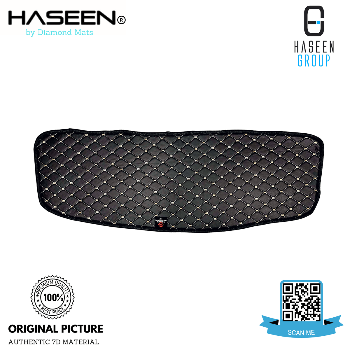 DFSK GLORY 580 PRO 2021 - PRESENT LUXURY 7D FLAT TRUNK MAT SERIES - haseenmats.pk