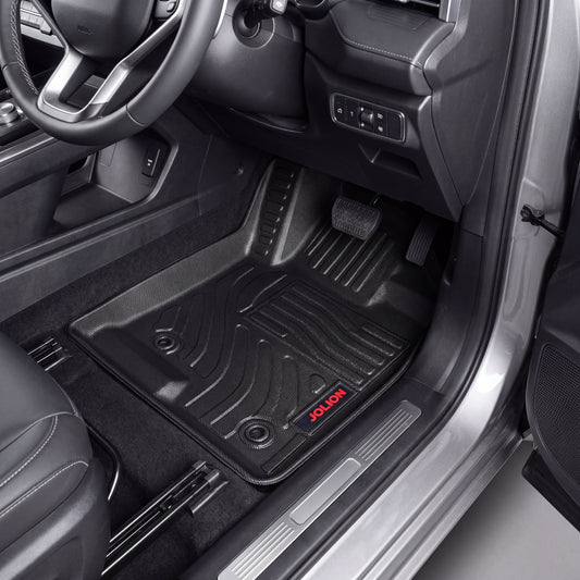 Haseen GWM Haval Jolion 9D TPE car floor mats installed – black heavy duty custom fit mats, Pakistan