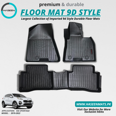 KIA SPORTAGE 2019-PRESENT PLASTIC HEAVY DUTY 9D FLOOR MAT