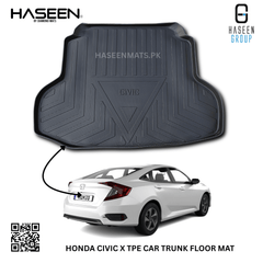 HONDA CIVIC X 2016-2021 TPE PLASTIC CAR TRUNK MAT