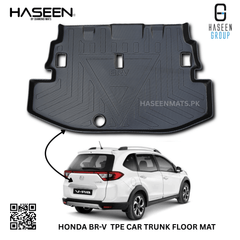 HONDA BR-V 2014-PRESENT TPE PLASTIC CAR TRUNK MAT