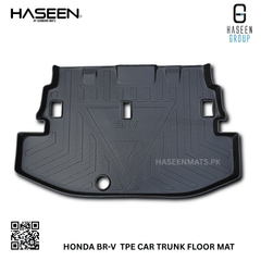 HONDA BR-V 2014-PRESENT TPE PLASTIC CAR TRUNK MAT