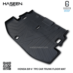 HONDA BR-V 2014-PRESENT TPE PLASTIC CAR TRUNK MAT