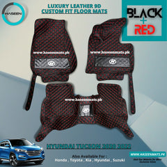 HYUNDAI TUCSON 2019-2024 LUXURY 9D LEATHER FLOOR MAT