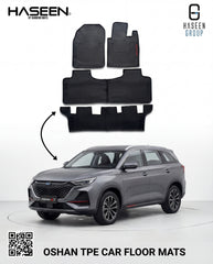 CHANGAN OSHAN X7 7 SEATER 2022-2024 LATEX RUBBER CAR FLOOR MAT