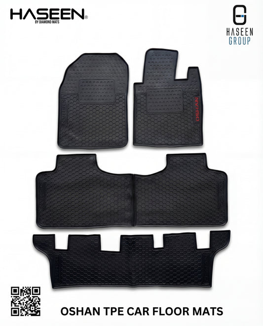 CHANGAN OSHAN X7 7 SEATER 2022-2024 LATEX RUBBER CAR FLOOR MAT