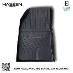 Haval H6 PHEV, HEV, and luxury variants 9D TPE waterproof floor mats, premium design.