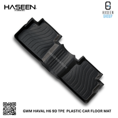 Heavy-duty 9D TPE luxury car mats for Haval H6 all models, perfect fit and durable.
