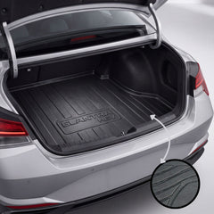 Hyundai Elantra Hybrid N Line 2025-Present TPE Trunk Mat – Diggi Tray Boot Liner, Custom Fit Waterproof | Haseen