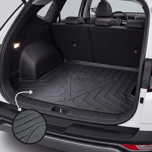 Hyundai Tucson Hybrid 2025-2026 TPE Trunk Mat – Diggi Tray Boot Liner, Custom Fit Waterproof | Haseen
