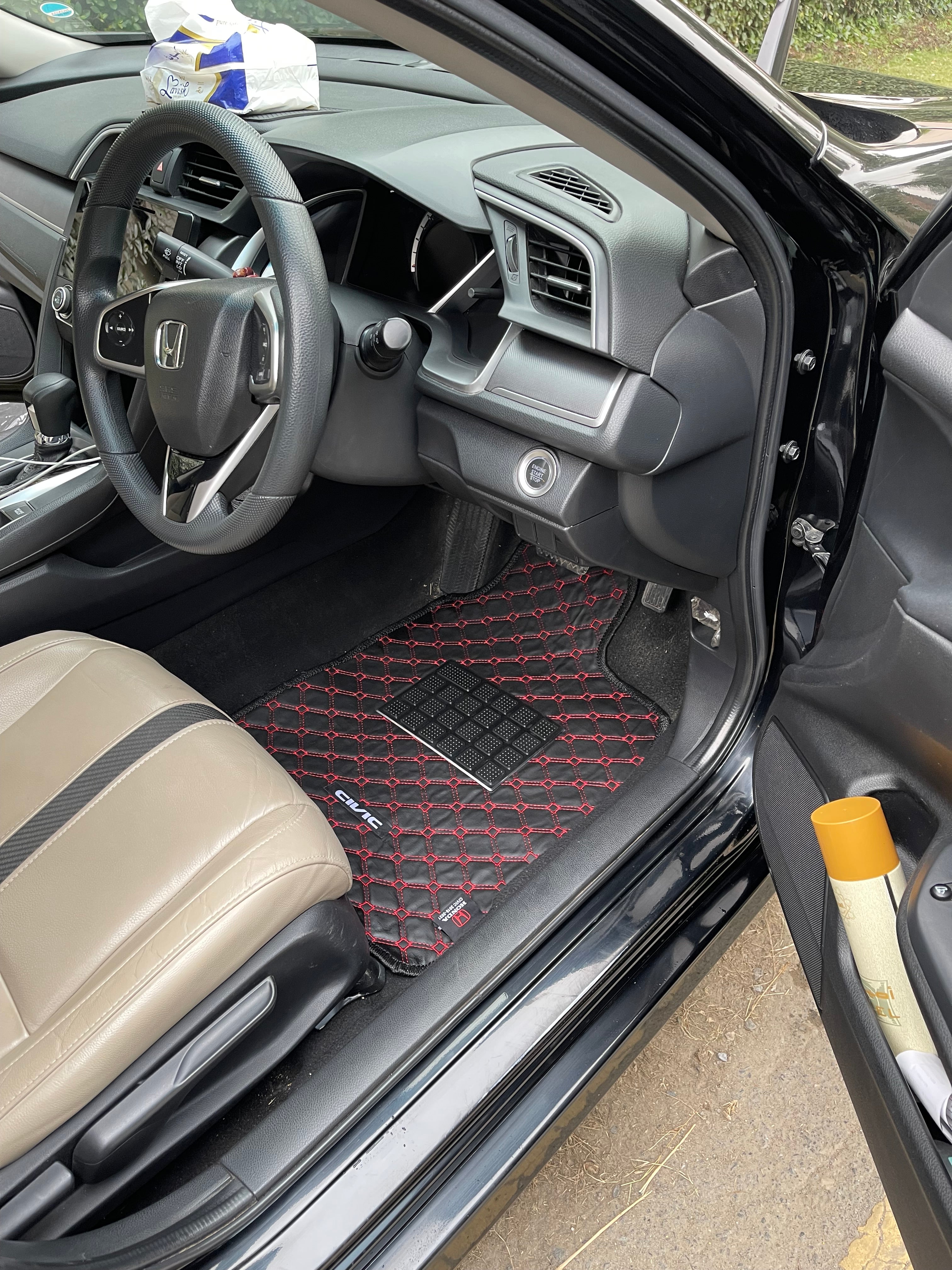 HONDA CIVIC X 2016-2021 7D LUXURY CAR FLOOR MAT