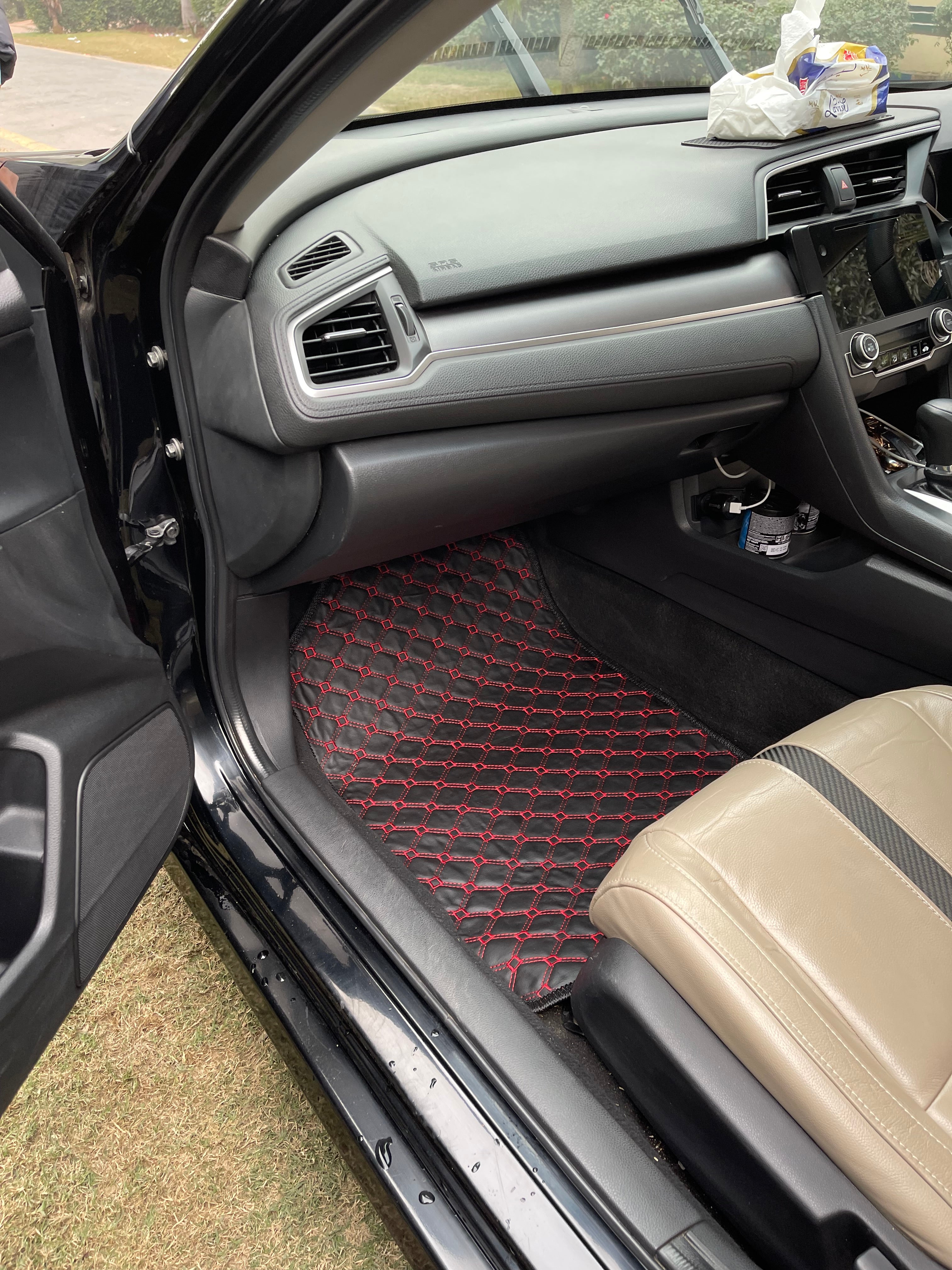 HONDA CIVIC X 2016-2021 7D LUXURY CAR FLOOR MAT