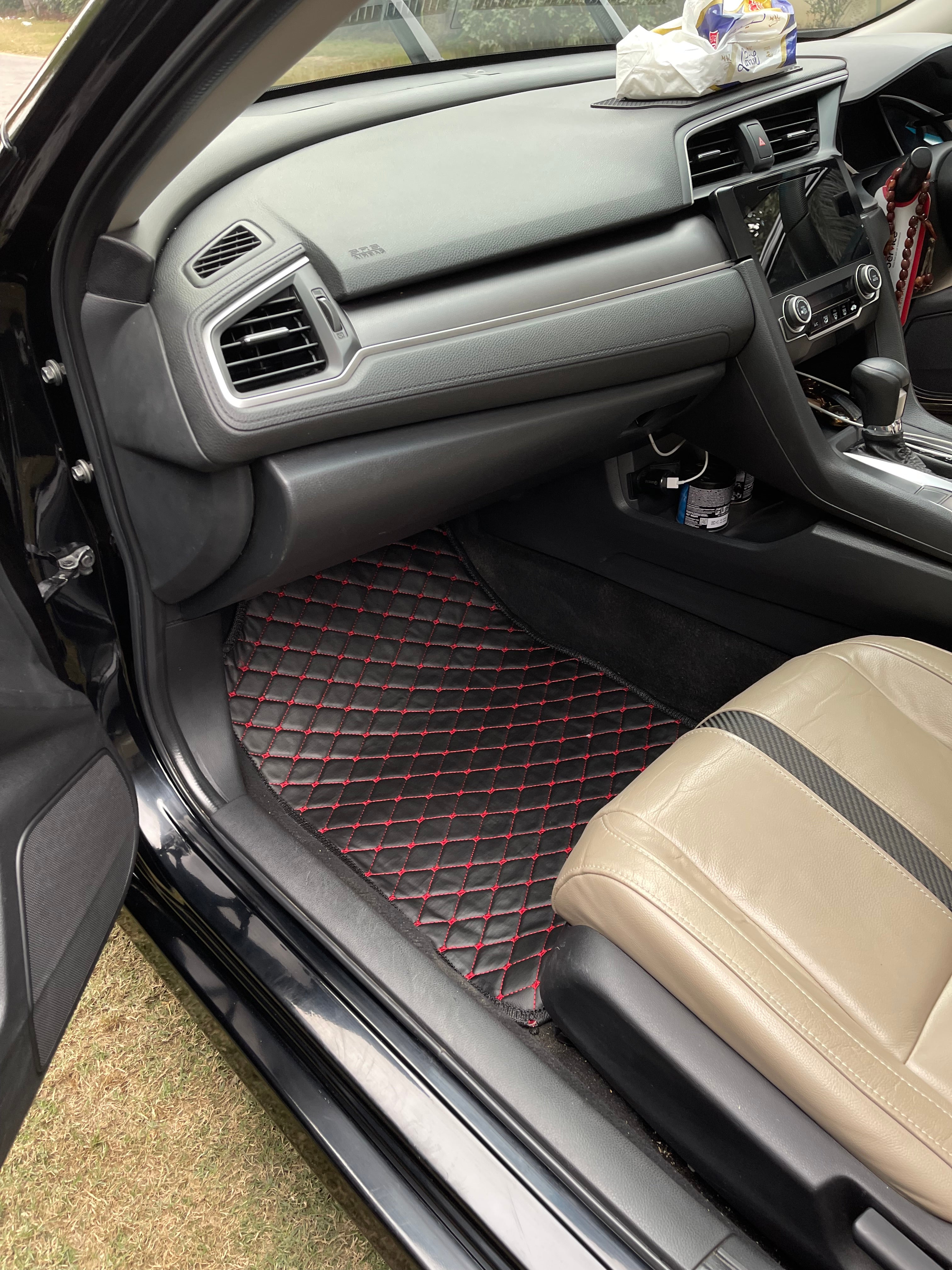 HONDA CIVIC X 2016-2021 7D LUXURY CAR FLOOR MAT