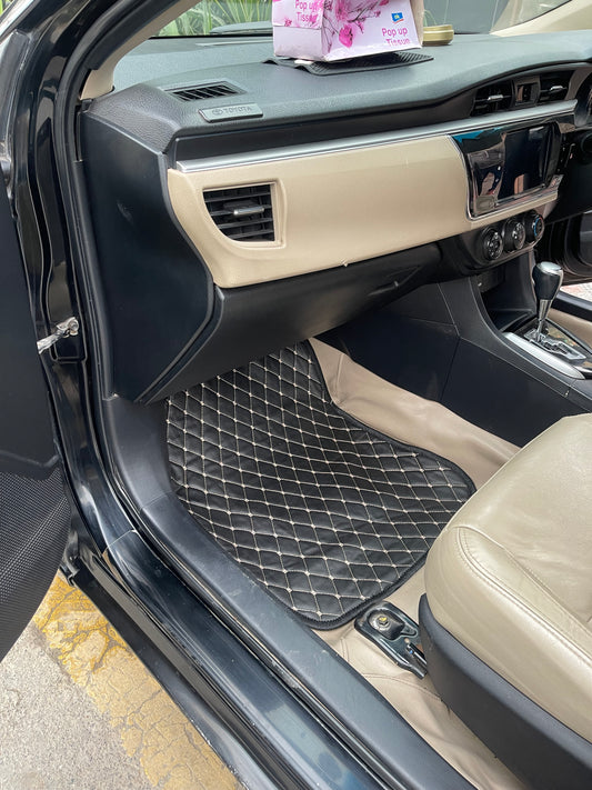 TOYOTA COROLLA 2014-PRESENT LUXURY 7D CAR FLOOR MAT