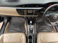 TOYOTA COROLLA 2014-PRESENT LUXURY 7D CAR FLOOR MAT