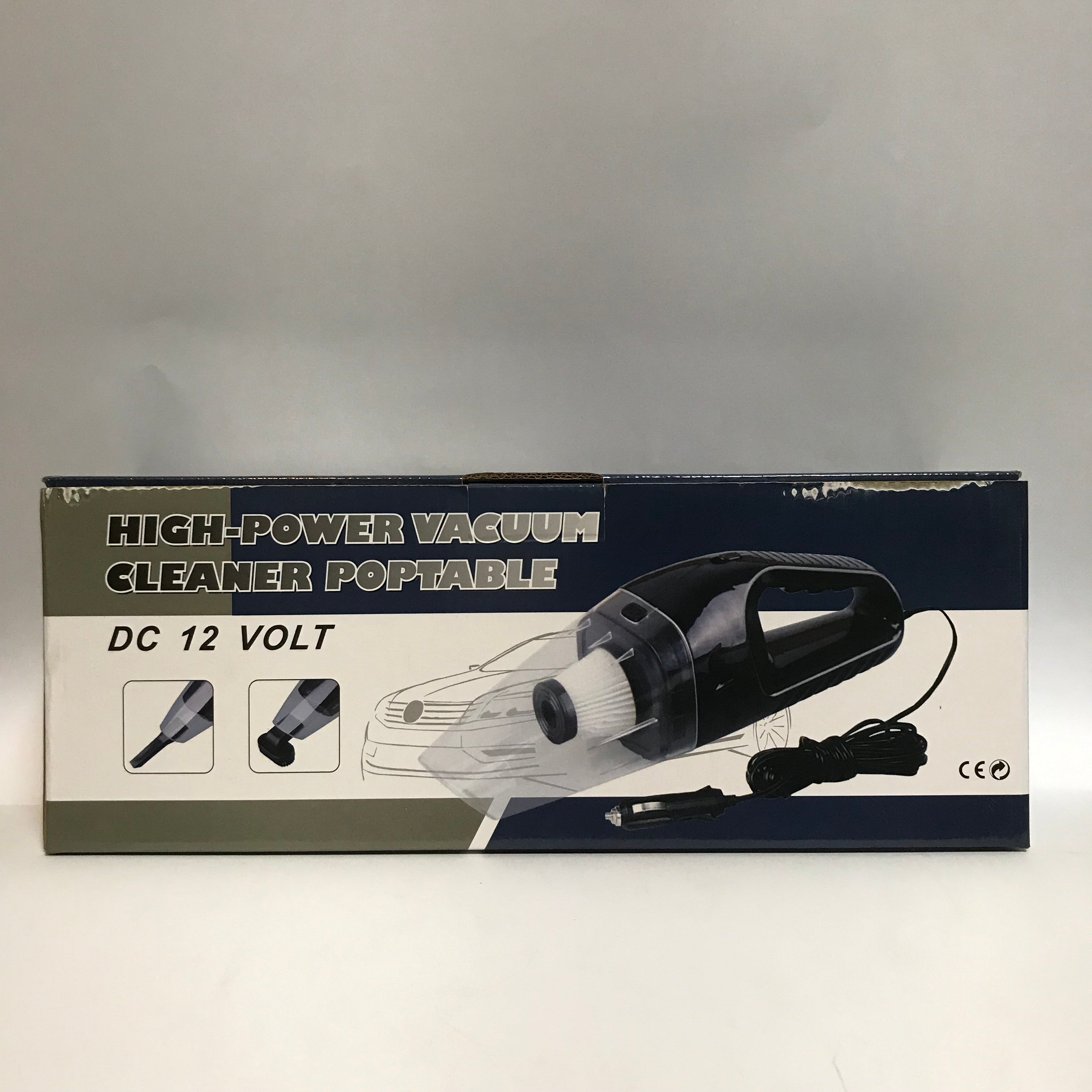 HIGH-POWER VACUUM CLEANER PORTABLE DC 12 VOLT FOR ALL CARS