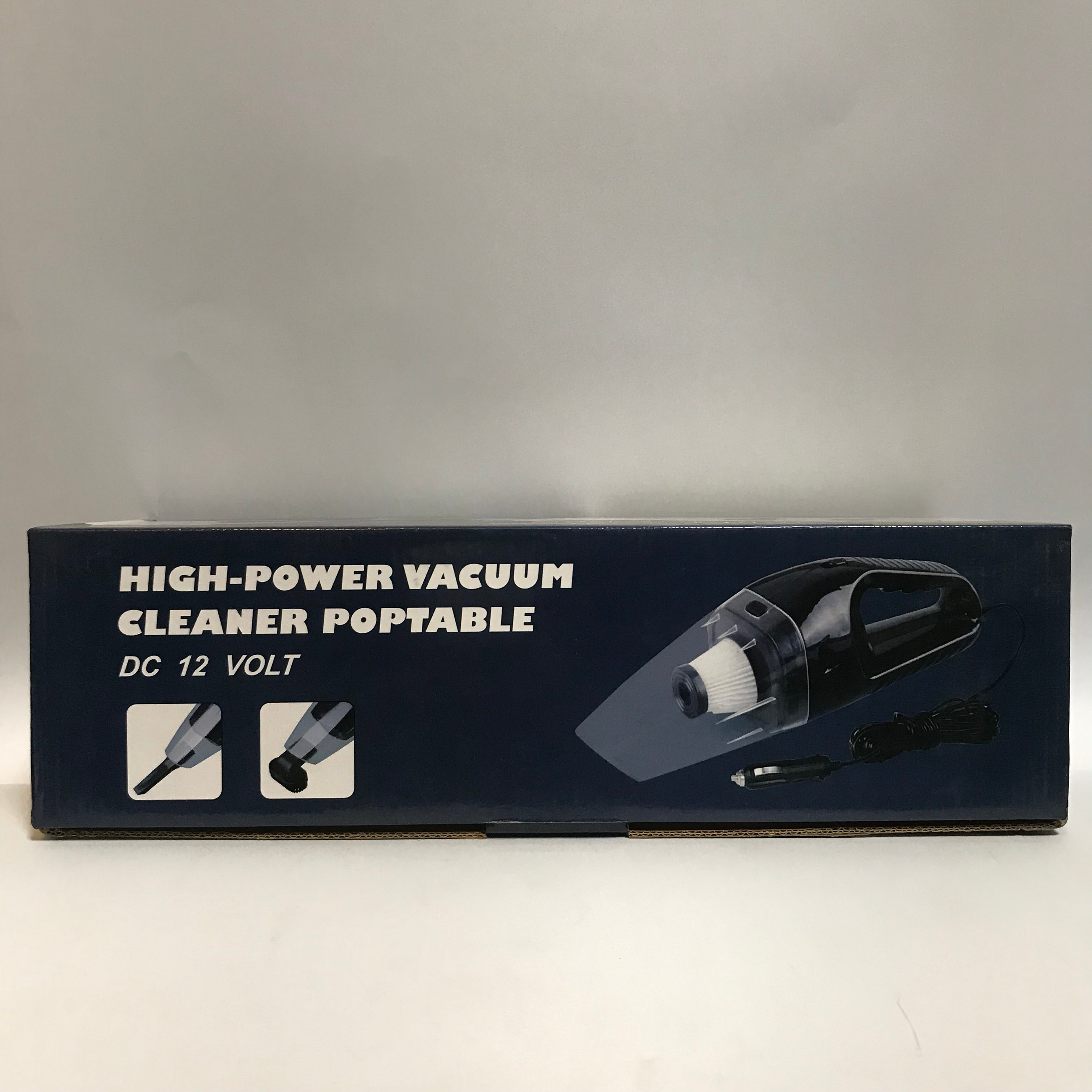 HIGH-POWER VACUUM CLEANER PORTABLE DC 12 VOLT FOR ALL CARS