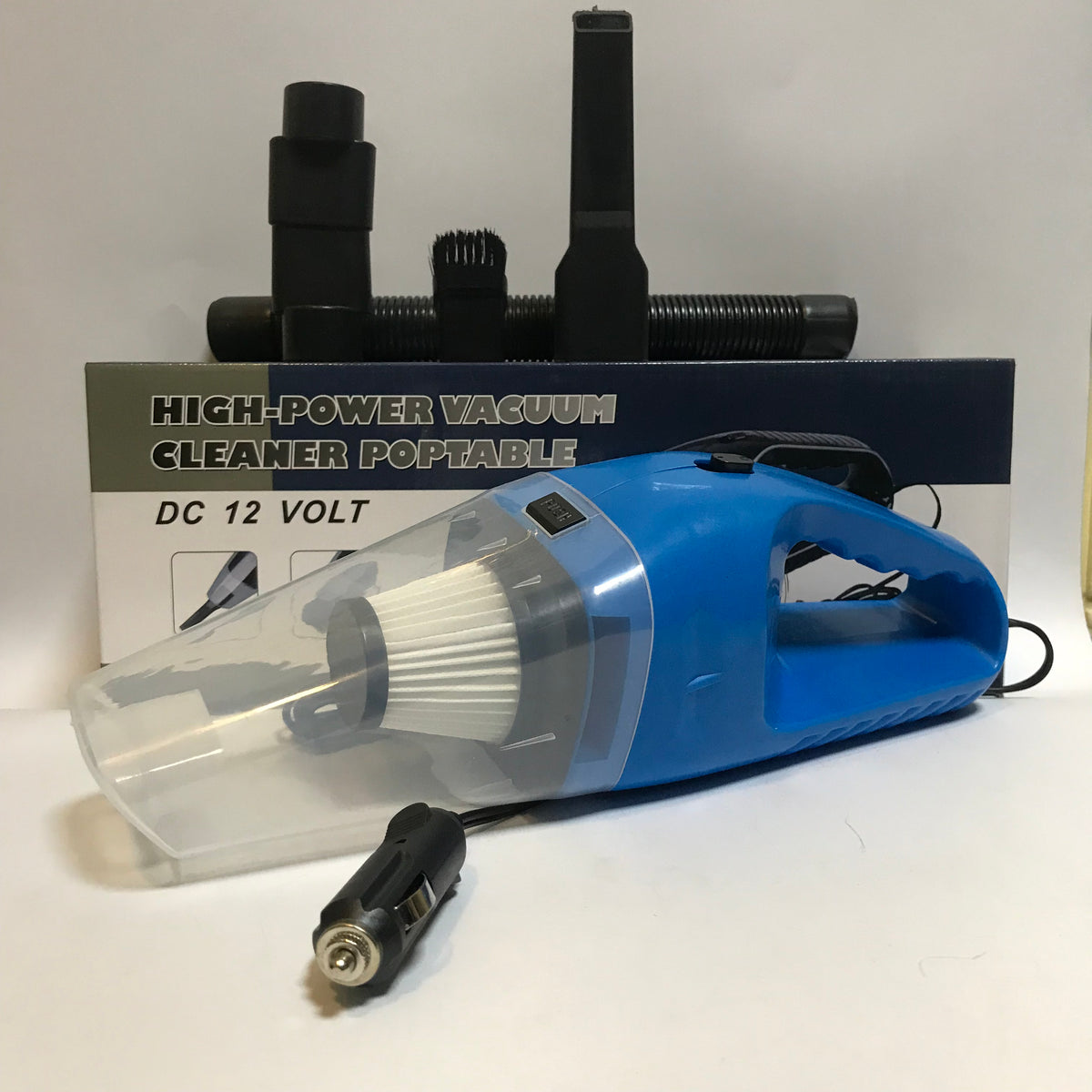 HIGH-POWER VACUUM CLEANER PORTABLE DC 12 VOLT FOR ALL CARS