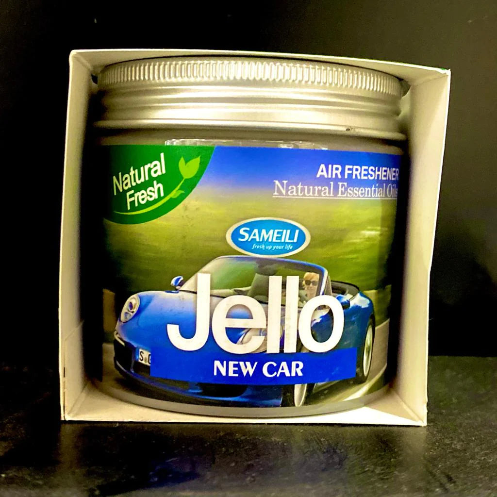 JELLO GEL - NEW CAR - GEL PERFUME FOR CARS & OFFICE