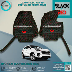 KIA SPORTAGE 2017-2022 LUXURY 9D LEATHER FLOOR MAT