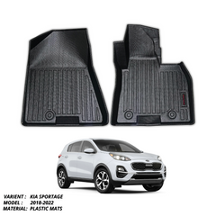 KIA SPORTAGE 2019-PRESENT PLASTIC HEAVY DUTY 9D FLOOR MAT