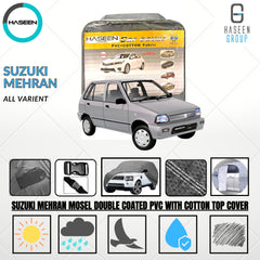 SUZUKI MEHRAN DOUBLE COATED PVC WITH COTTON CAR COVER