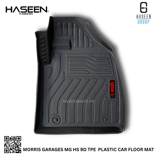 MG HS 2020-2024 9D TPE PLASTIC HEAVY DUTY CAR FLOOR MAT