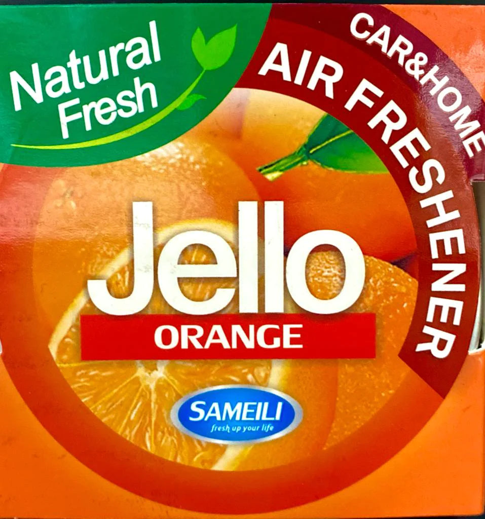 JELLO GEL - ORANGE - GEL PERFUME FOR CARS & OFFICE