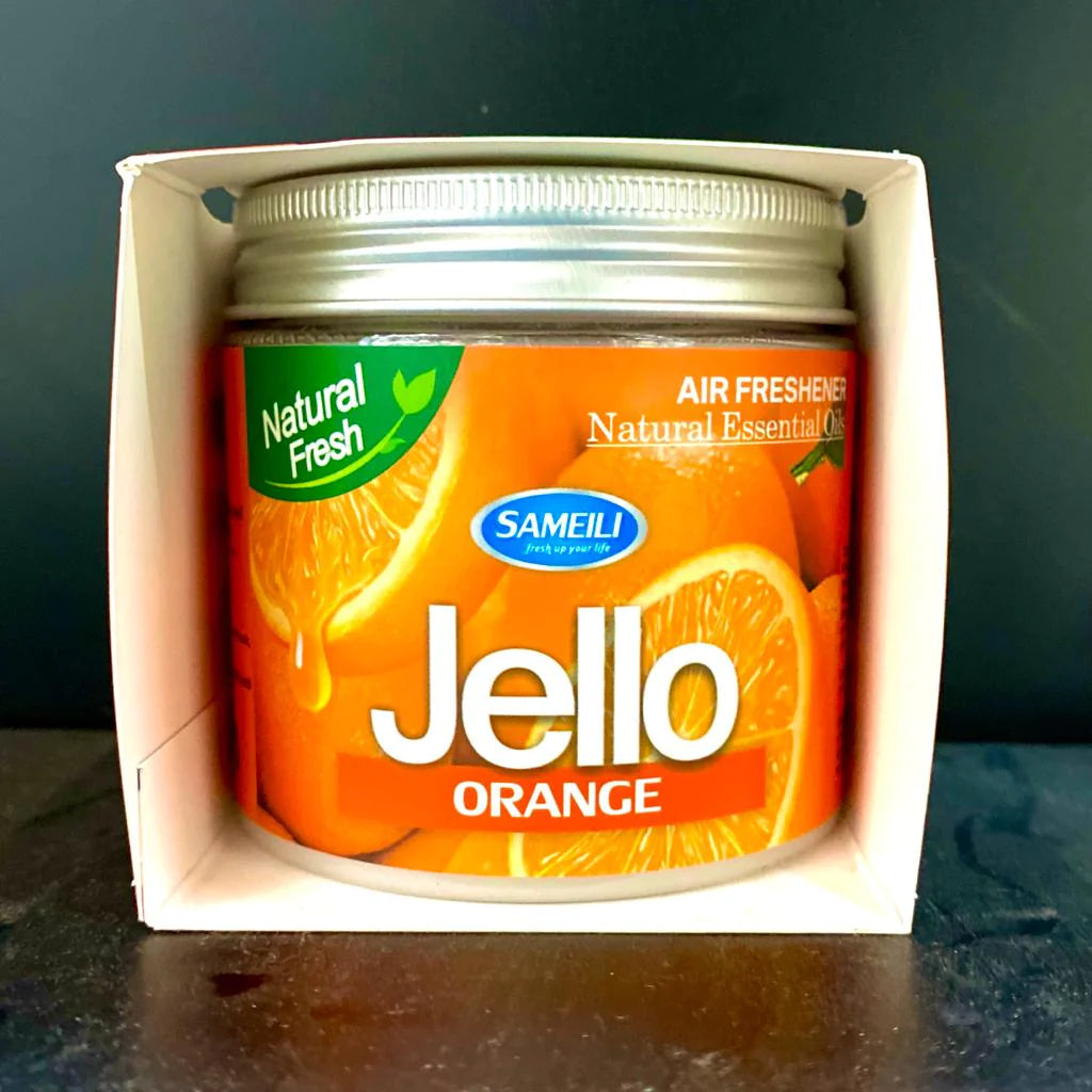 JELLO GEL - ORANGE - GEL PERFUME FOR CARS & OFFICE