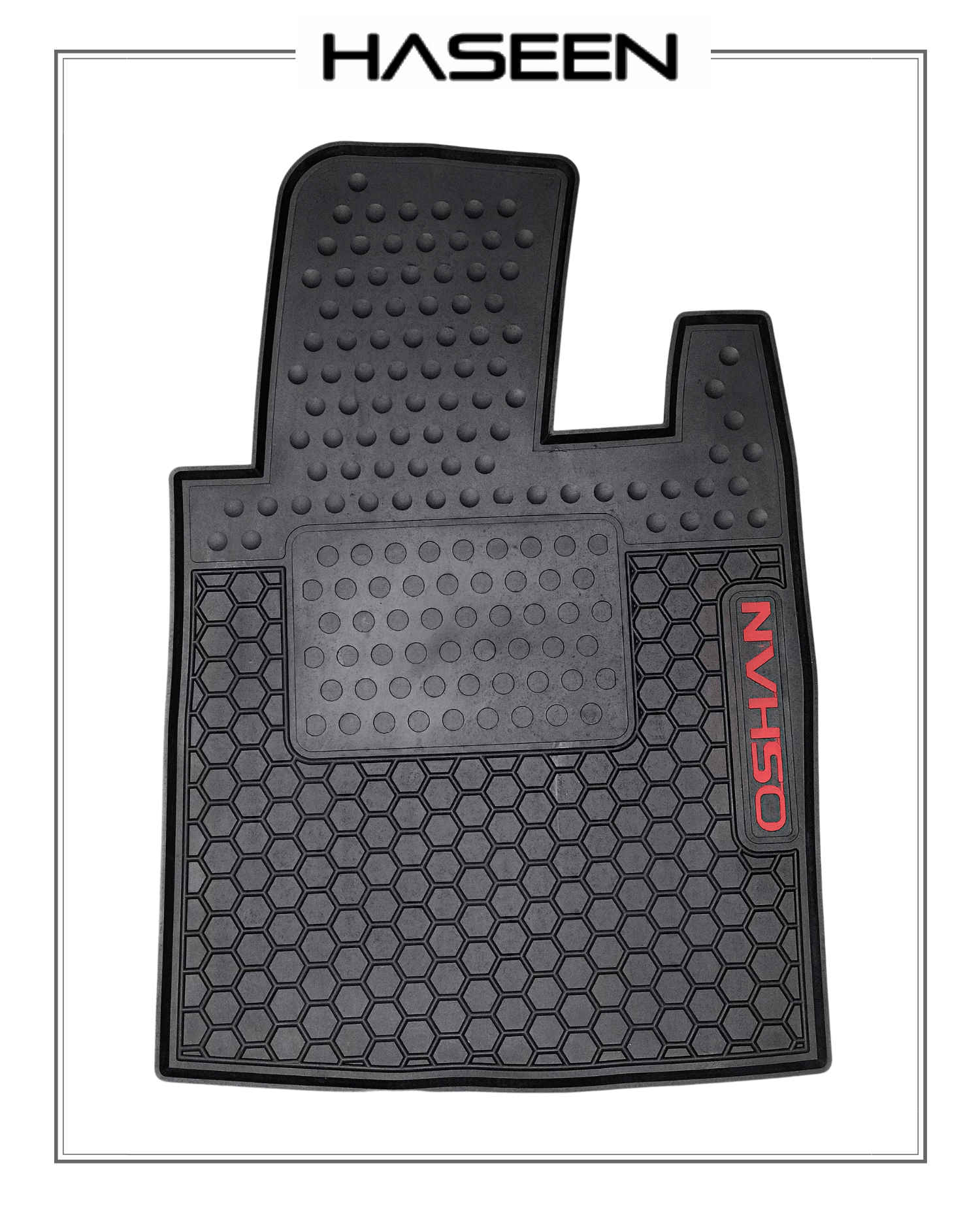 CHANGAN OSHAN X7 2022 - 2024 LATEX RUBBER CAR FLOOR MAT - haseenmats.pk