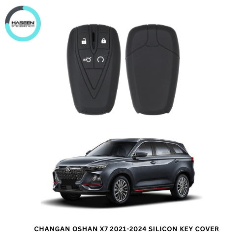 CHANGAN OSHAN X7 2021 - 2024 PVC SILICON KEY COVERS - haseenmats.pk