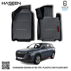 CHANGAN OSHAN X7 9D TPE PLASTIC HEAVY DUTY CAR FLOOR MAT