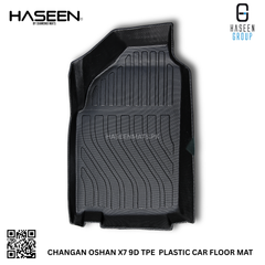 CHANGAN OSHAN X7 9D TPE PLASTIC HEAVY DUTY CAR FLOOR MAT