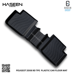 Peugeot 2008 latest model 9D TPE plastic mats – elegant and long lasting