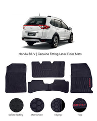 HONDA BR-V 2016-PRESENT LATEX RUBBER CAR FLOOR MAT