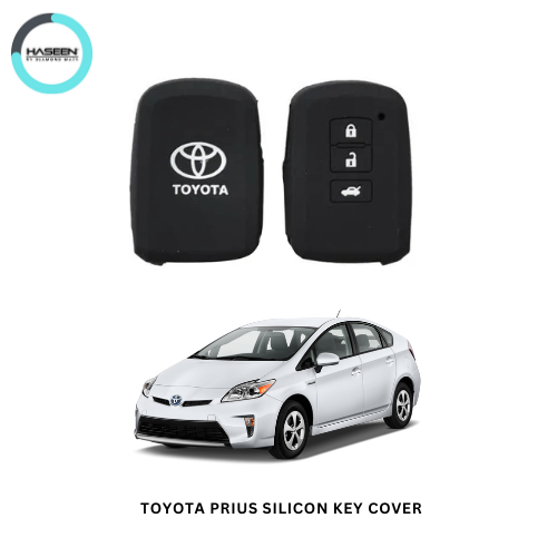 TOYOTA PRIUS (3) BUTTON PVC SILICON KEY COVERS