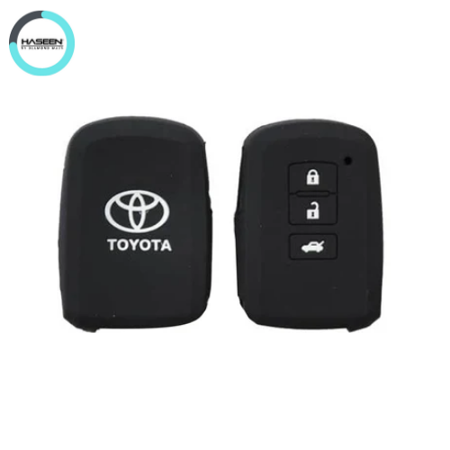 TOYOTA PRIUS (3) BUTTON PVC SILICON KEY COVERS