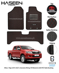 TOYOTA HILUX 2014-PRESENT 7D LUXURY CAR FLOOR MAT