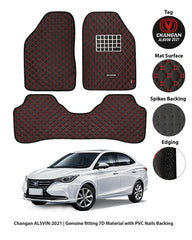 CHANGAN ALSVIN 2021 - 2024 7D LUXURY CAR FLOOR MAT - haseenmats.pk