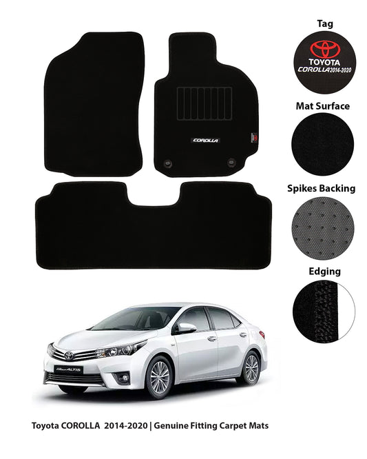 TOYOTA COROLLA 2014-PRESENT EXECUTIVE CARPET CAR FLOOR MAT