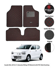 SUZUKI ALTO 2018-PRESENT 7D LUXURY CAR FLOOR MAT