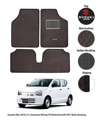 SUZUKI ALTO 2018-PRESENT 7D LUXURY CAR FLOOR MAT