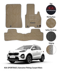 KIA SPORTAGE 2019-PRESENT PREMIUM CARPET CAR FLOOR MAT